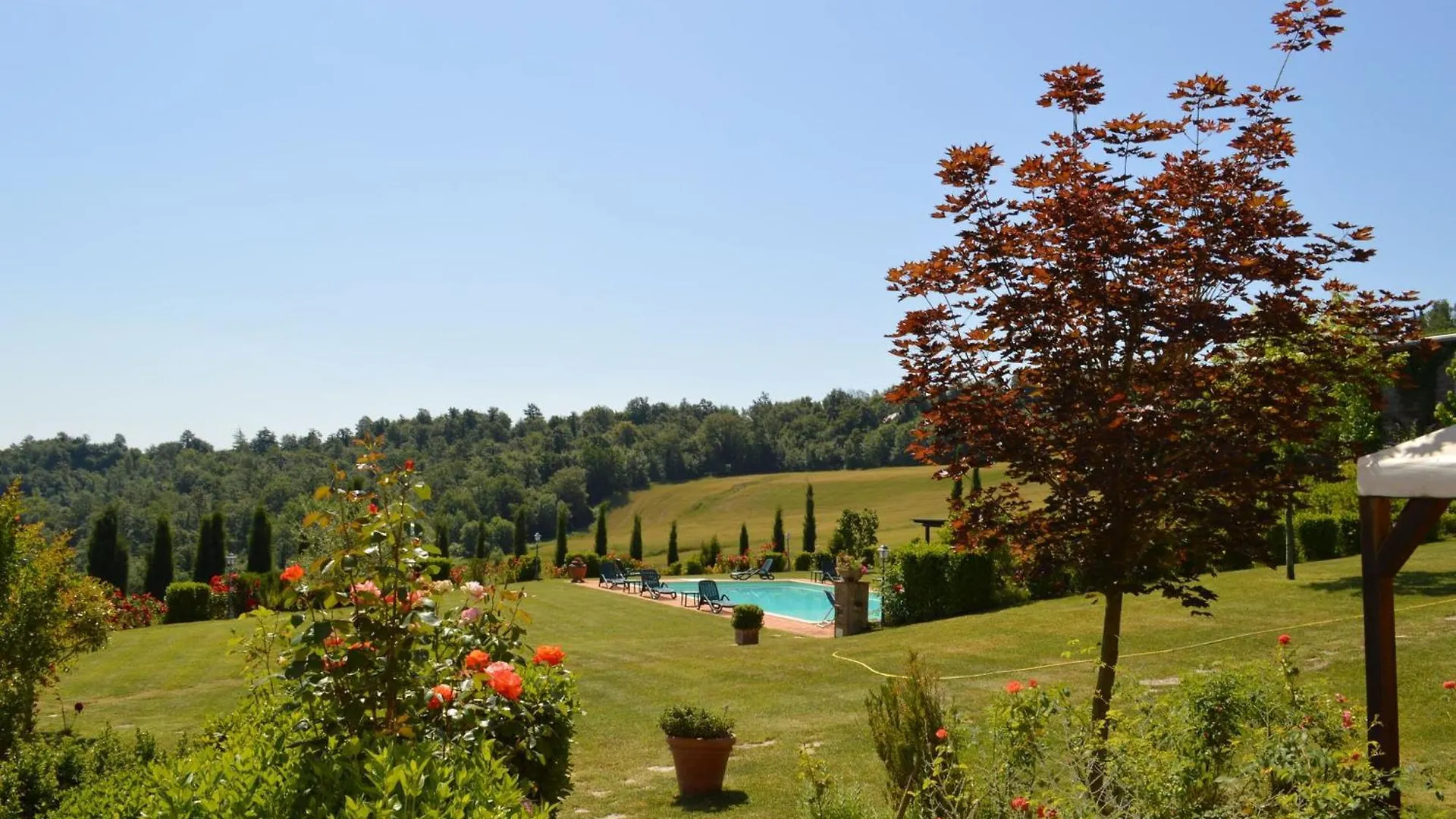 Large Apartment With Shared Swimming Pool In Crete Senesi Asciano Italy